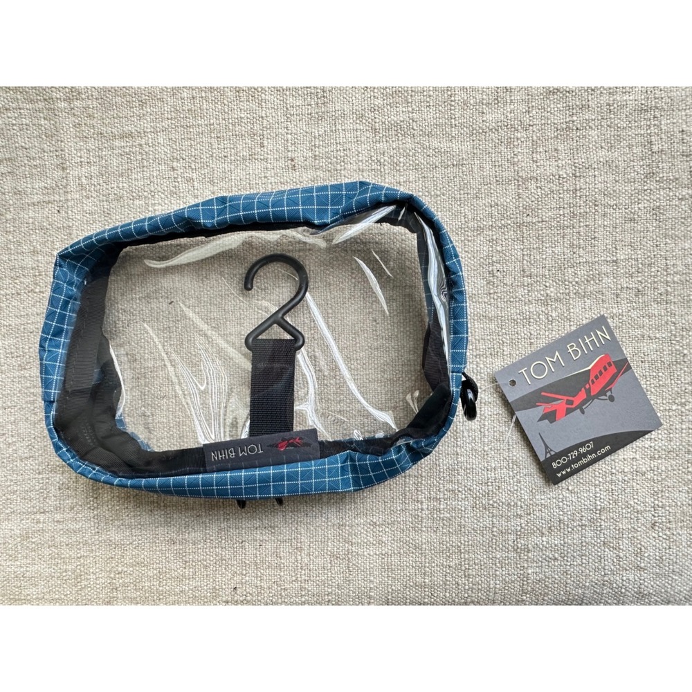 Tom Bihn 3D Organizer Cube Clear Fjord 200 Halcyon Blue Ripstop TB0917-FD NEW